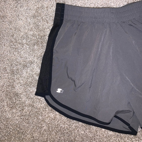 Starter Dri Star Gray & Black Athletic shorts XS - Picture 4 of 12